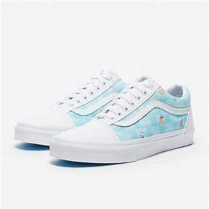 Vans X Spongebob Old Skool Bikini Bubble Shoes Limited Edition